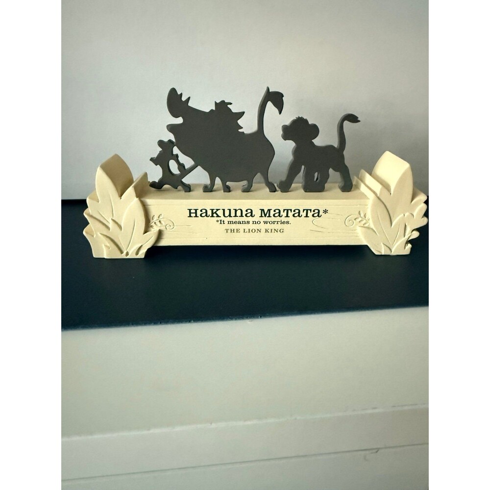Disney The Lion King Hakuna Matata Silhouette Collectible